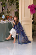 Sobia Nazir | Vital Lawn 25 | 6B L Persion Blue Lawn
