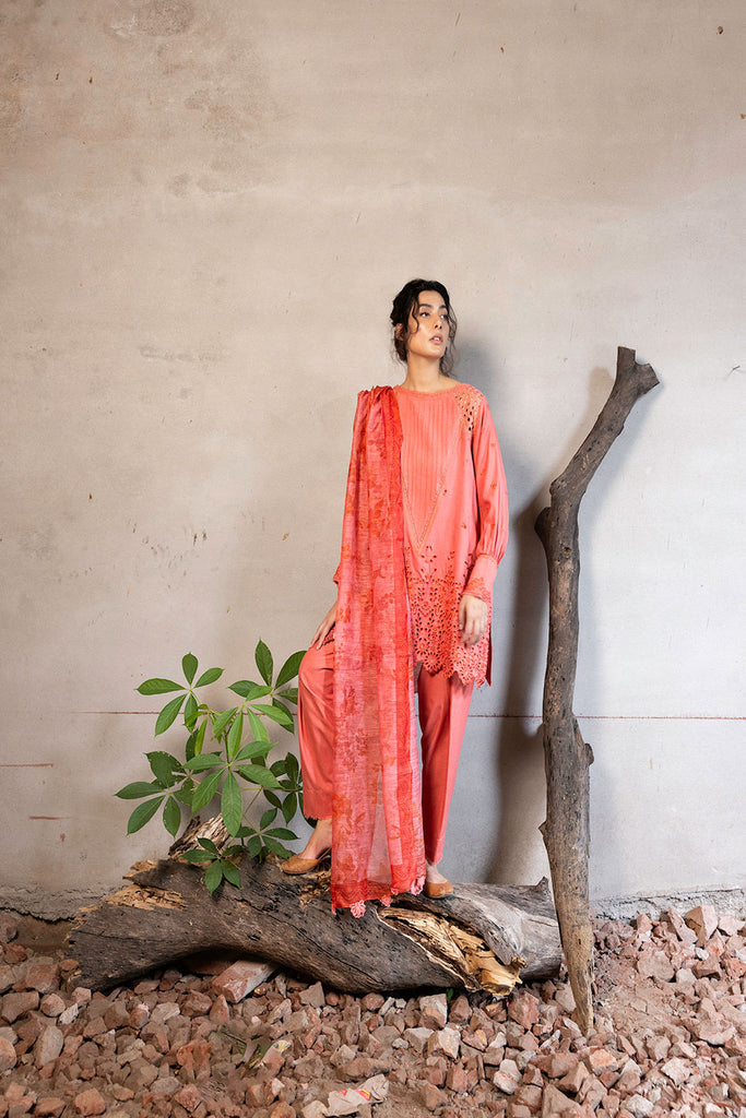 Sobia Nazir | Fall Edit 24 | DESIGN 6B FALL EDIT 2024 UNSTITCHED - Pakistani Designer Dress - by Sobia Nazir | Type: Luxury - 100% Original at Saira Sultan