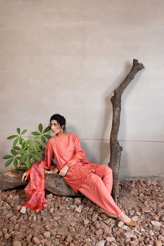 Sobia Nazir | Fall Edit 24 | DESIGN 6B FALL EDIT 2024 UNSTITCHED - Pakistani Designer Dress - by Sobia Nazir | Type: Luxury - 100% Original at Saira Sultan