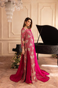 Vanya | Marlene Formals | ML-01 L Hot Pink Chiffon
