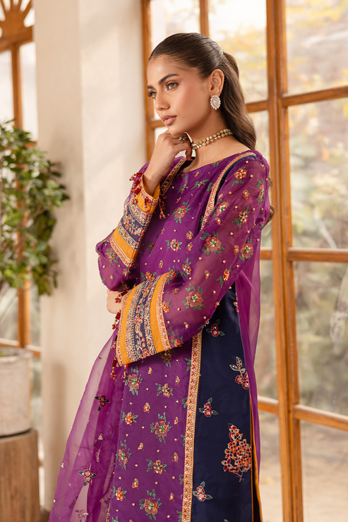 Emaan Adeel | Noore Festive Formals | NAYERA XL Magenta Organza