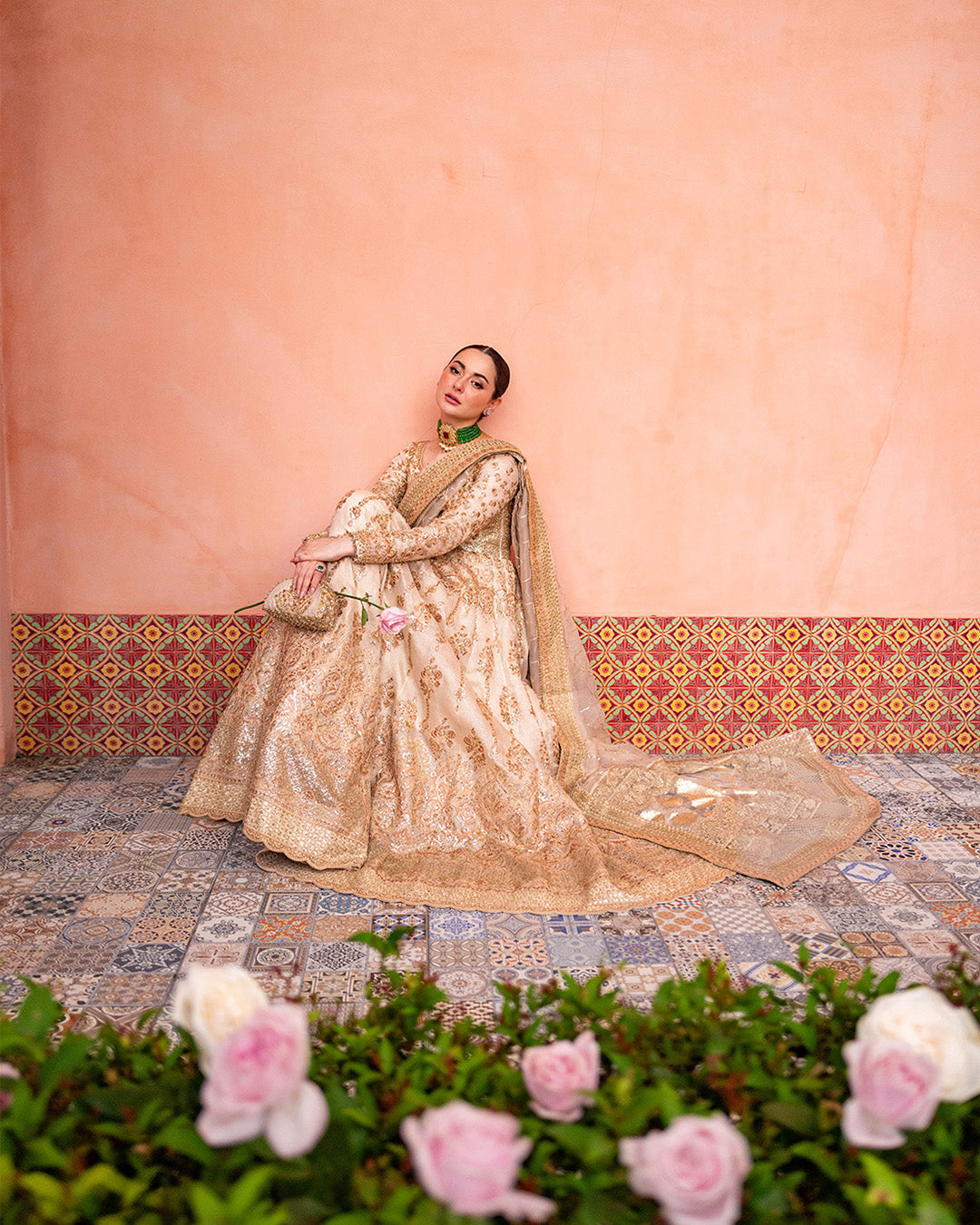 Faiza Saqlain | Neorah  Wedding Festive 24 | Jenaya - Pakistani Designer Dress - by Faiza Saqlain | Type: Bridal - 100% Original at Saira Sultan