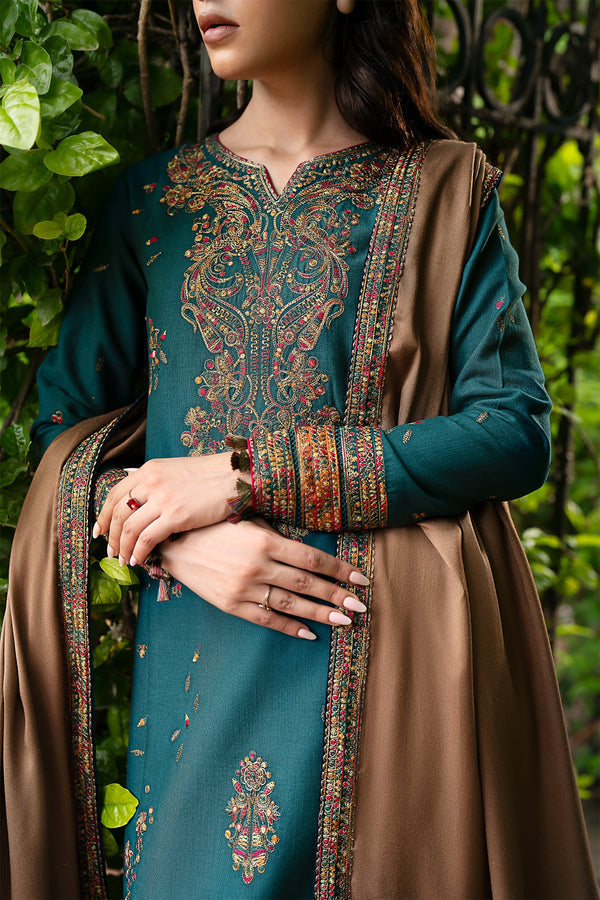 Jazmin | Winter Edition 24 | KHADDAR UW-0060 - Pakistani Designer Dress - by Jazmin | Type: Luxury - 100% Original at Saira Sultan