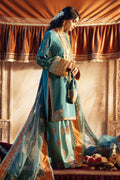 AJR Couture | The Silk Edition 25 | ULFAT S Teal Blue