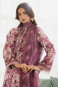 Ayzel | Armelia Printed Lawn 25 | Ren M Rose Pink Lawn