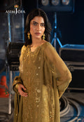 Asim Jofa | Festive Collection 25 | AJLF-15 L mendhi Chiffon