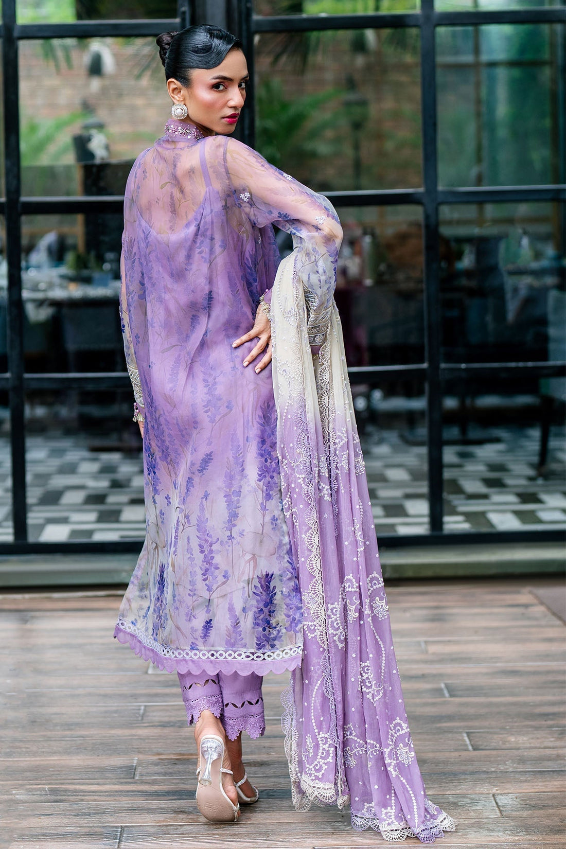 Nureh | Ballerina Formals | NU2-149 - Pakistani Designer Dress - by Nureh | Type: Luxury - 100% Original at Saira Sultan