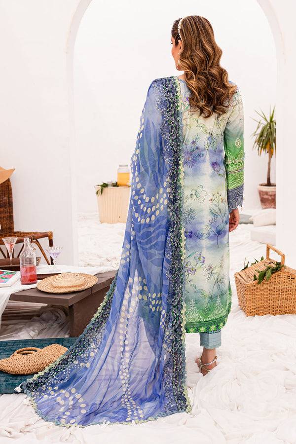 Nureh | Gardenia Lawn 24 | NSG-147 - Pakistani Designer Dress - by Nureh | Type: Luxury - 100% Original at Saira Sultan