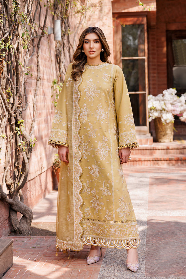 Farasha | Dastoor Embroidered Lawn SS24 | TUSCANY DREAM -  Farasha Luxury -  Saira Sultan