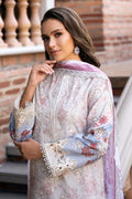 Afrozeh | Damask The Holiday Edit 25 | Opaline B M Off White Lawn