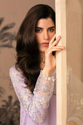 Cross Stitch | Luxe Atelier 24 | LILAC LUSTER - Pakistani Designer Dress - by Cross Stitch | Type: Luxury - 100% Original at Saira Sultan