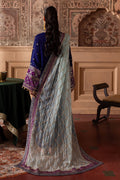 Nureh | Nur Mahal Formals | NE-137 S Navy Silk