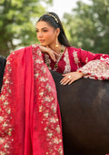 Elaf Premium | Luxury Lawn 25 | ELH-6B JULIET L Fuchsia Pink Lawn