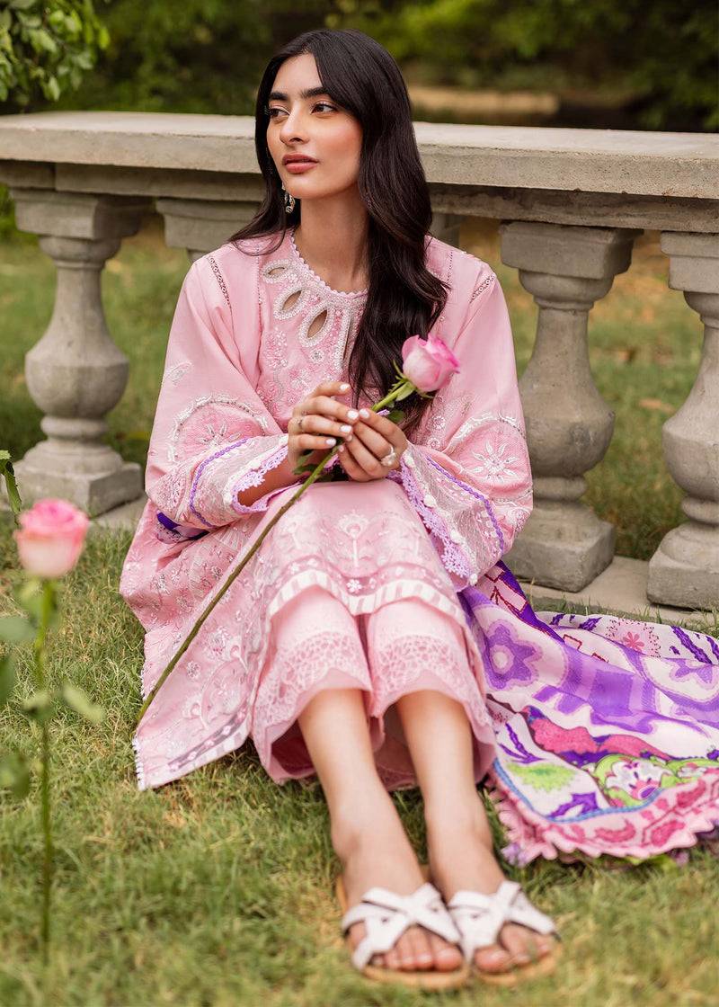 Sadaf Fawad Khan | Lawn 24 | Gina (A) - Pakistani Designer Dress - by Sadaf Fawad Khan | Type: Luxury - 100% Original at Saira Sultan