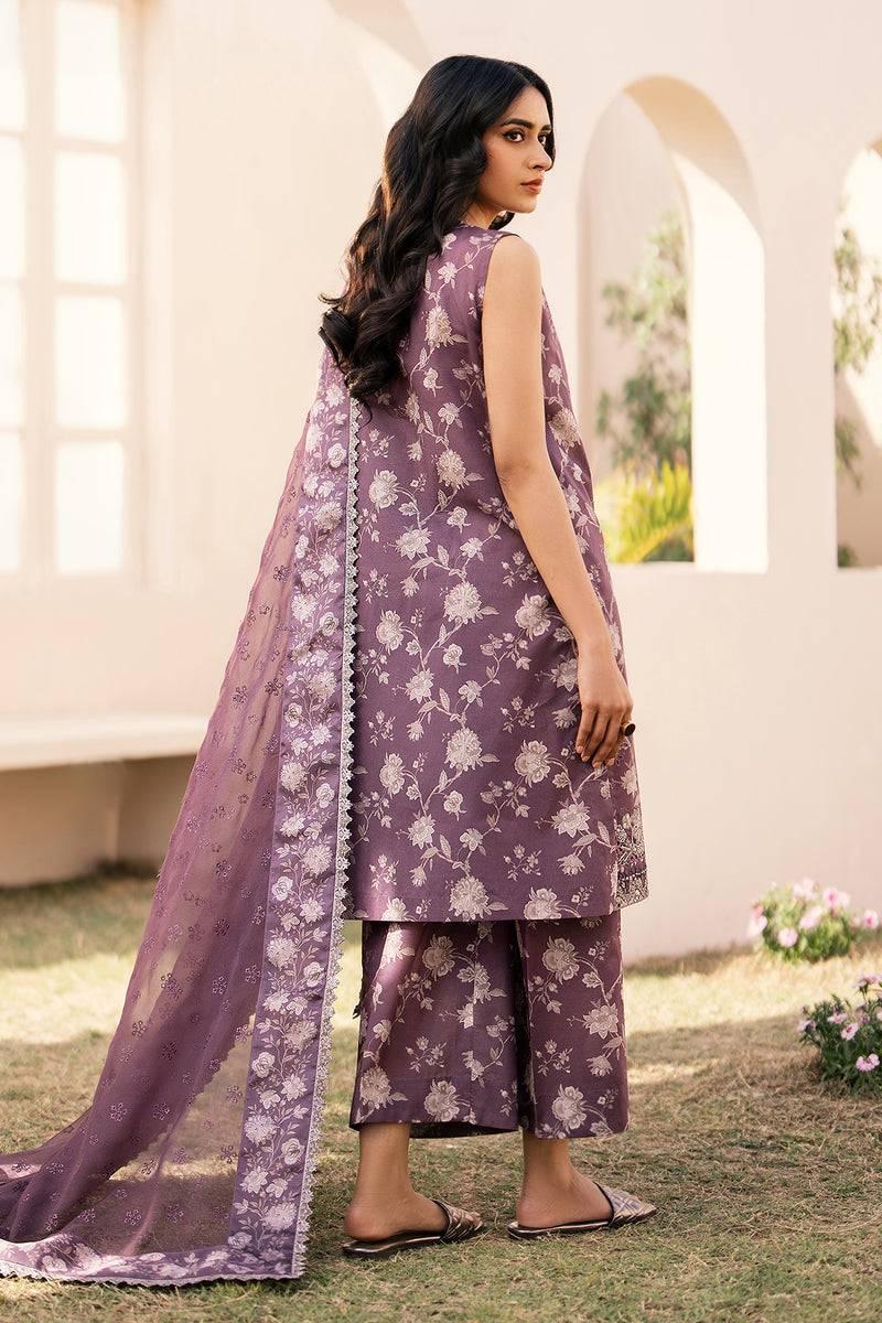 Baroque | Luxury Pret 24 | LAWN UF-598 - Pakistani Designer Dress - by Baroque | Type: Luxury - 100% Original at Saira Sultan
