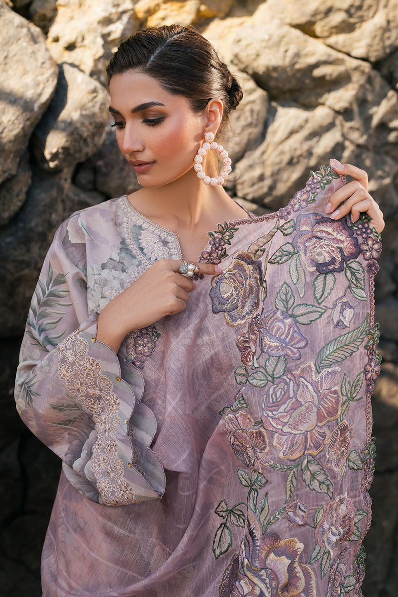 Baroque | Luxury Pret 25 | UF-4124 M Lilac Lawn