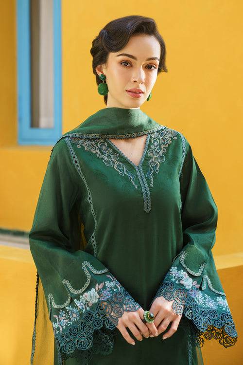 Baroque | Luxury Pret 24 | JACQUARD LAWN UF-572 - Pakistani Designer Dress - by Baroque | Type: Luxury - 100% Original at Saira Sultan