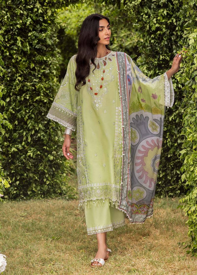 Sadaf Fawad Khan | Lawn 24 | Gina (B) - Pakistani Designer Dress - by Sadaf Fawad Khan | Type: Luxury - 100% Original at Saira Sultan