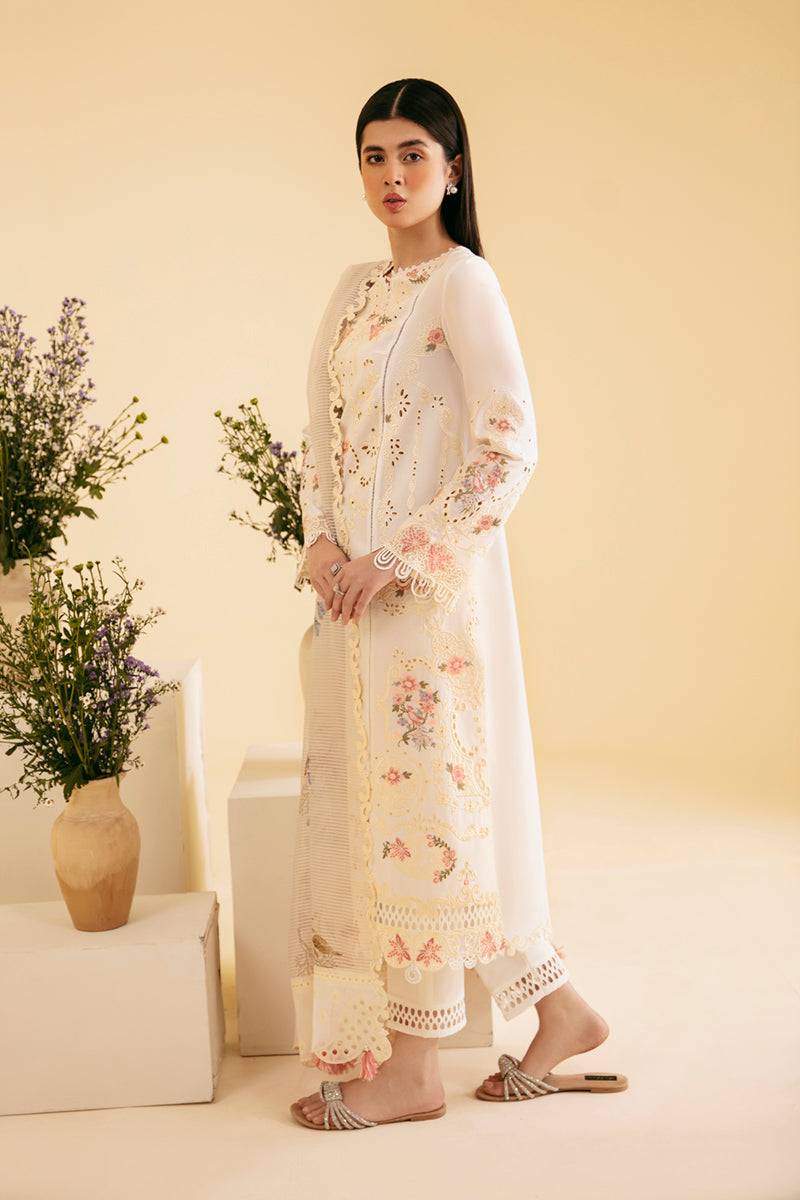 Qalamkar | Qlinekari Luxury Lawn | SQ-01 SARV - Pakistani Designer Dress - by Qalamkar | Type: Luxury - 100% Original at Saira Sultan