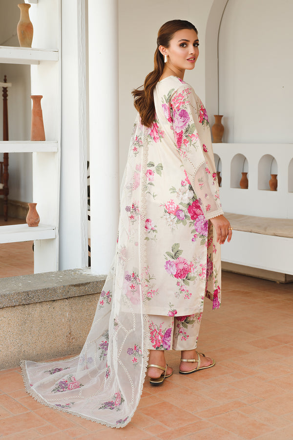 Baroque | Luxury Pret 24 | LAWN UF-652 - Pakistani Designer Dress - by Baroque | Type: Luxury - 100% Original at Saira Sultan