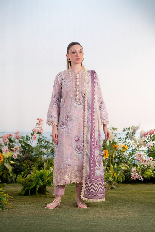 Aabyaan | Shezlin Chikankari Ramadan Edit 25 | SEHER (AR-15) XS Pink Lawn