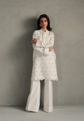 Zarqash | Silk Edit | ZQS 008 OPAL S White Raw Silk