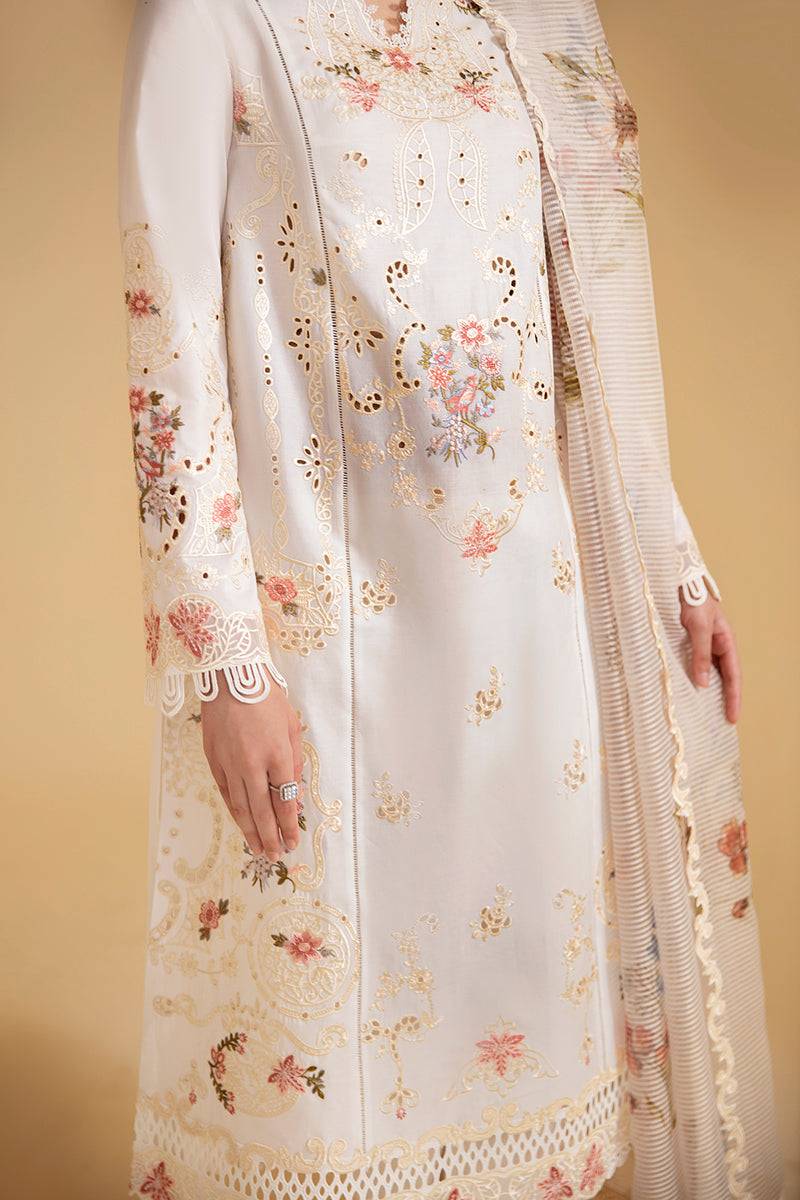 Qalamkar | Qlinekari Luxury Lawn | SQ-01 SARV - Pakistani Designer Dress - by Qalamkar | Type: Luxury - 100% Original at Saira Sultan