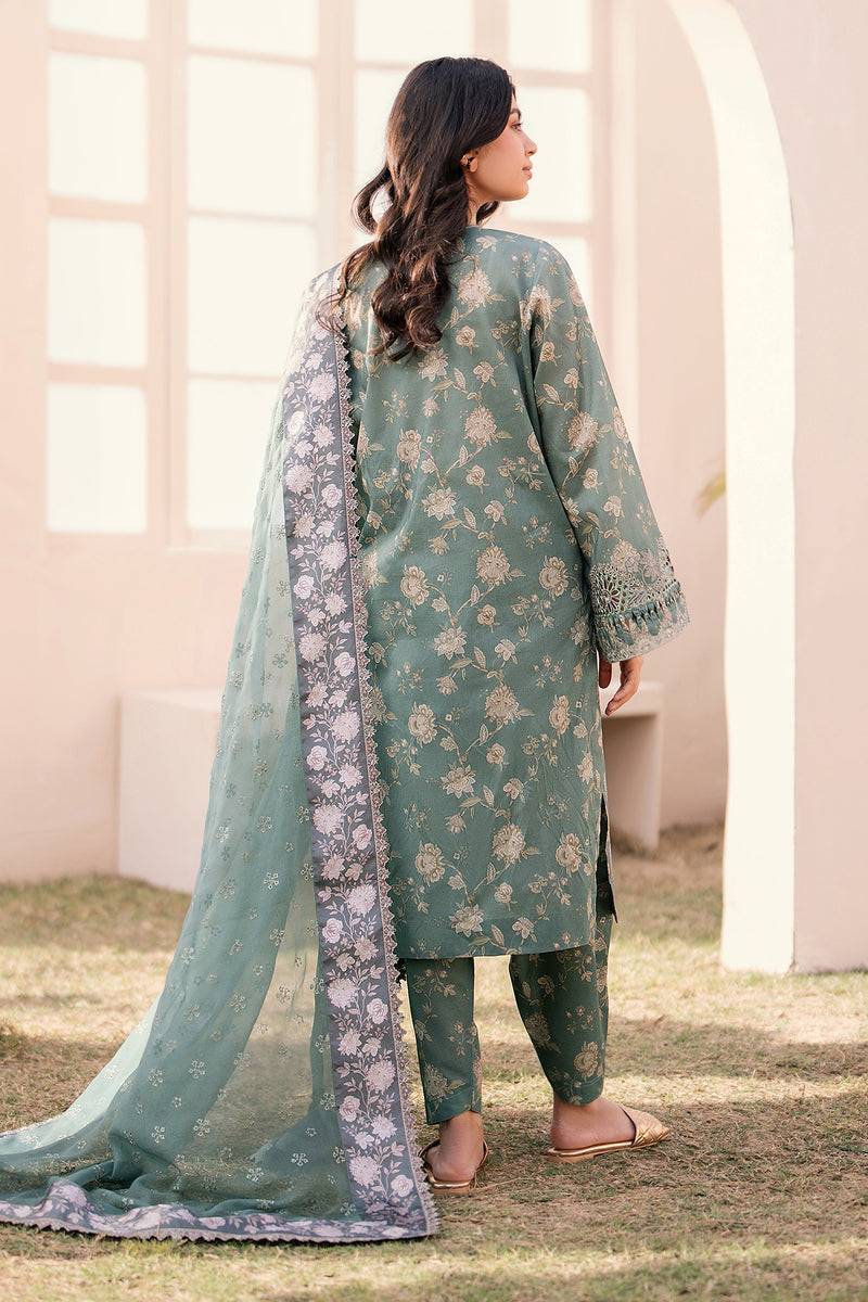 Baroque | Luxury Pret 24 | LAWN UF-599 - Pakistani Designer Dress - by Baroque | Type: Luxury - 100% Original at Saira Sultan