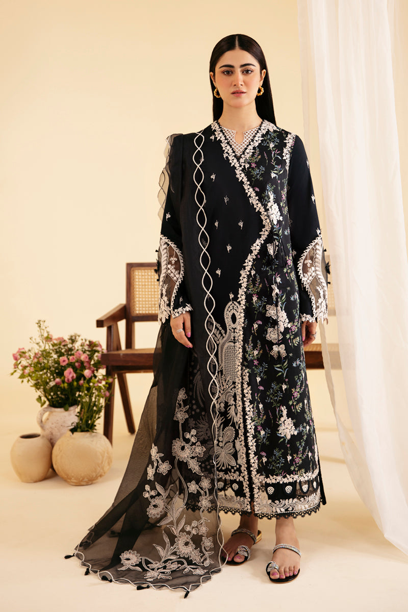 Qalamkar | Qlinekari Luxury Lawn | SQ-03 MARWA -  Qalamkar Luxury -  Saira Sultan