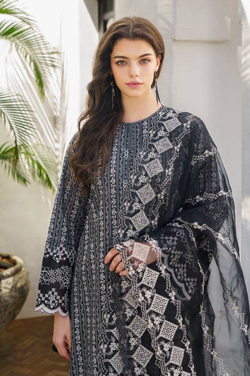 Baroque | Luxury Pret 24 | LAWN UF-573 - Pakistani Designer Dress - by Baroque | Type: Luxury - 100% Original at Saira Sultan