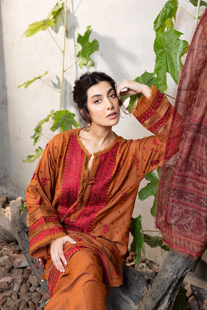 Sobia Nazir | Fall Edit 24 | DESIGN 7A FALL EDIT 2024 UNSTITCHED - Pakistani Designer Dress - by Sobia Nazir | Type: Luxury - 100% Original at Saira Sultan
