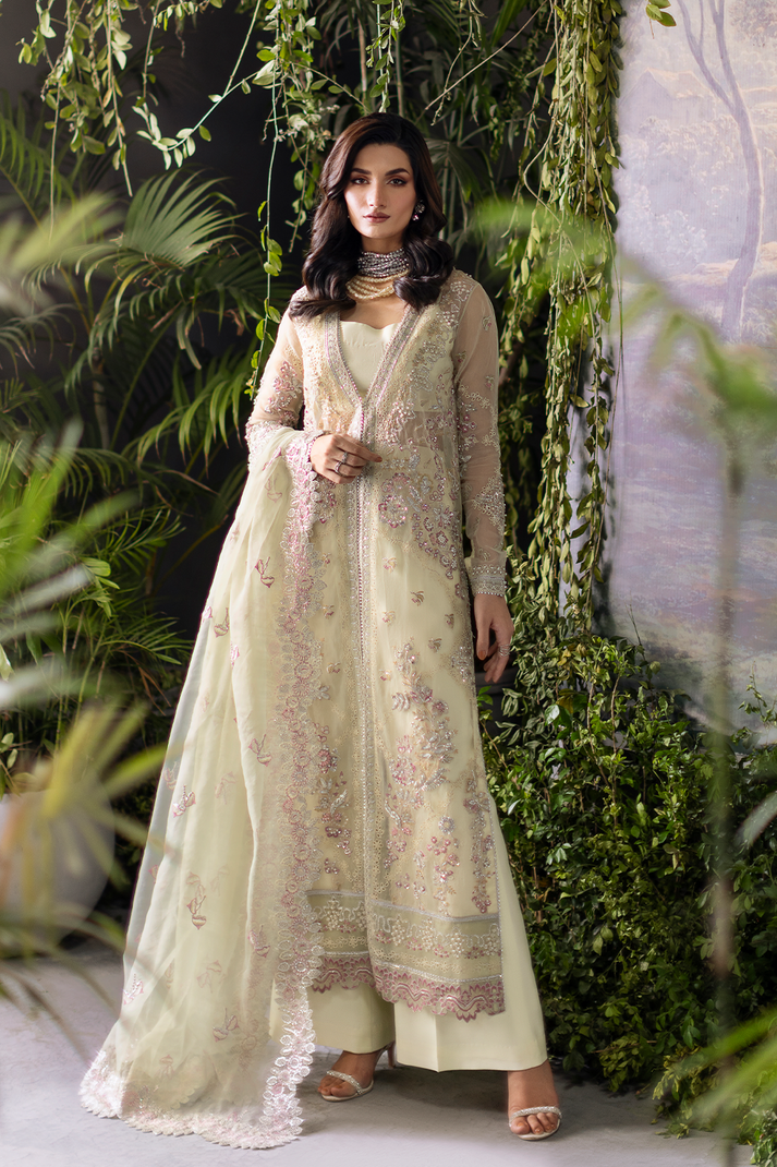 Saad Shaikh | Flurie Formals | Luna XS Cream Organza
