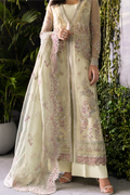 Saad Shaikh | Flurie Formals | Luna L Cream Organza