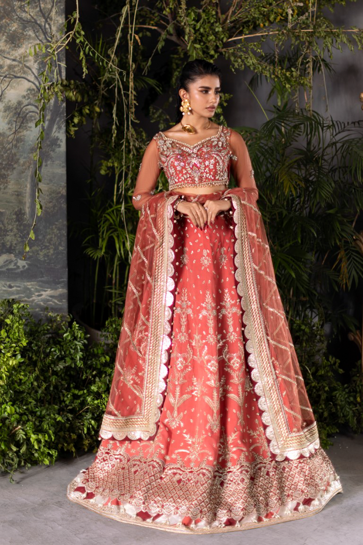 Saad Shaikh | Flurie Formals | Ember Rose XS Coral Net