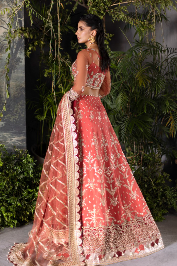 Saad Shaikh | Flurie Formals | Ember Rose XS Coral Net
