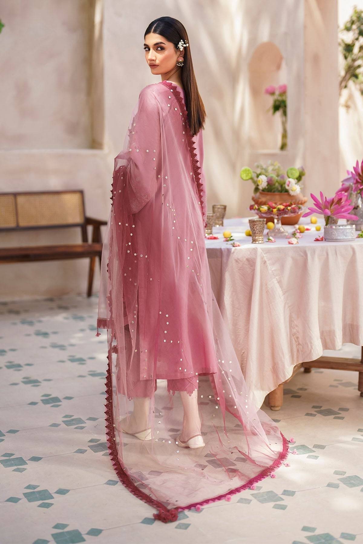 Nureh | Bazaar Lawn | NS - 136 - Pakistani Designer Dress - by Nureh | Type: Luxury - 100% Original at Saira Sultan
