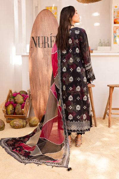 Nureh | Gardenia Lawn 24 | NS-133 A - Pakistani Designer Dress - by Nureh | Type: Luxury - 100% Original at Saira Sultan