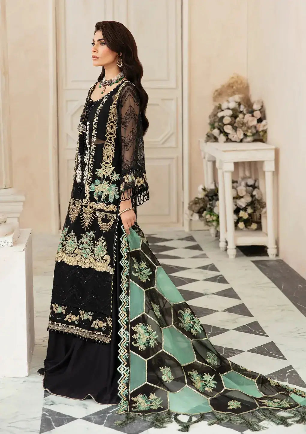 Elaf Premium | Celebrations 23 | ECH-08 ZARTAAJ - Pakistani Designer Dress - by Elaf Premium | Type: Bridal - 100% Original at Saira Sultan