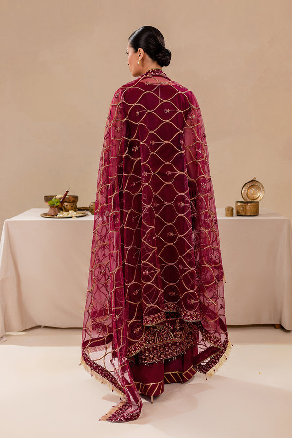 Farasha | Lumiere Formals |ROUGE PINK -  Farasha Formal -  Saira Sultan