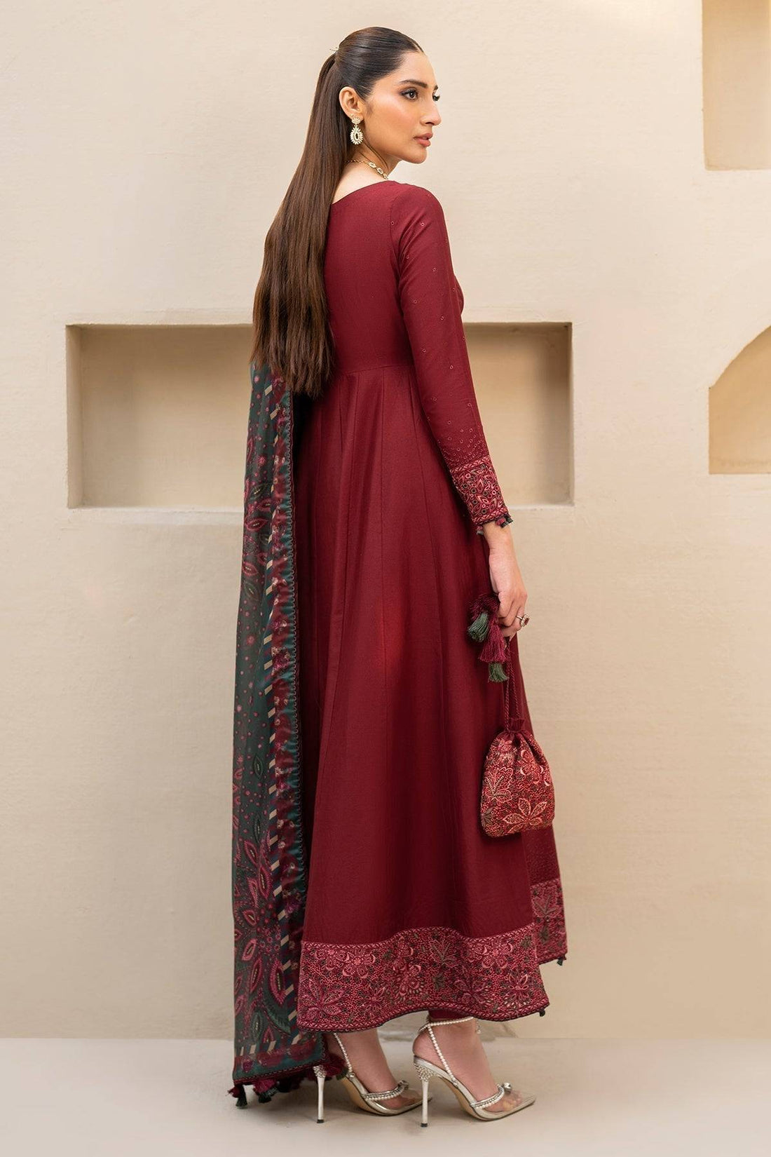 Jazmin | Irish Lawn SS 24 | D7 - Pakistani Designer Dress - by Jazmin | Type: Luxury - 100% Original at Saira Sultan