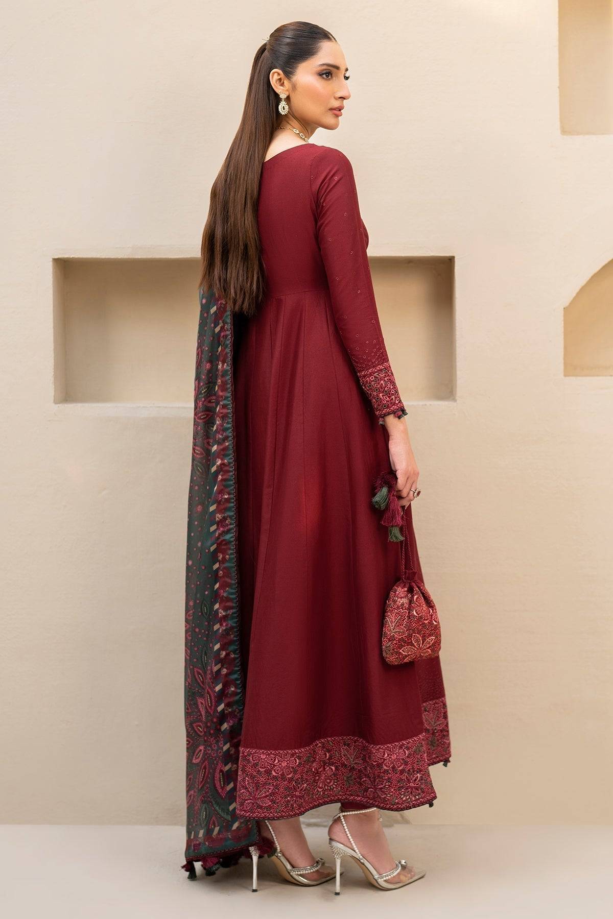 Jazmin | Irish Lawn SS 24 | D7 - Pakistani Designer Dress - by Jazmin | Type: Luxury - 100% Original at Saira Sultan