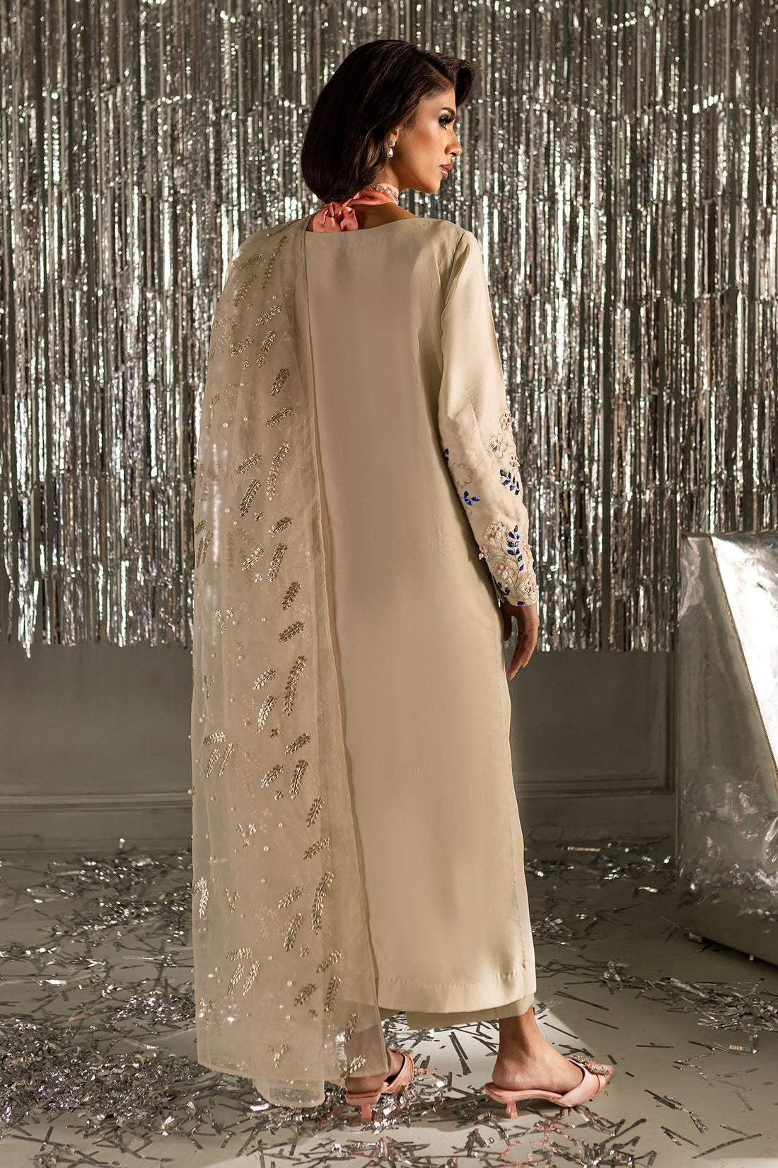 Nureh | Tiny Twinkles | Sparkle Pop TW-10 XS Beige Silk