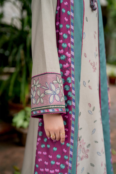 Jazmin | Winter Edition 24 | KHADDAR UW-0052 - Pakistani Designer Dress - by Jazmin | Type: Luxury - 100% Original at Saira Sultan
