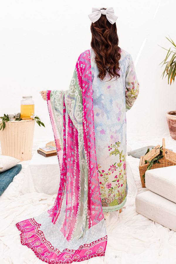 Nureh | Gardenia Lawn 24 | NSG-141 - Pakistani Designer Dress - by Nureh | Type: Luxury - 100% Original at Saira Sultan