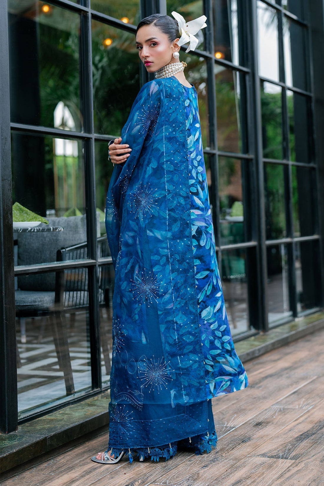 Nureh | Ballerina Formals | NU2-153 - Pakistani Designer Dress - by Nureh | Type: Luxury - 100% Original at Saira Sultan