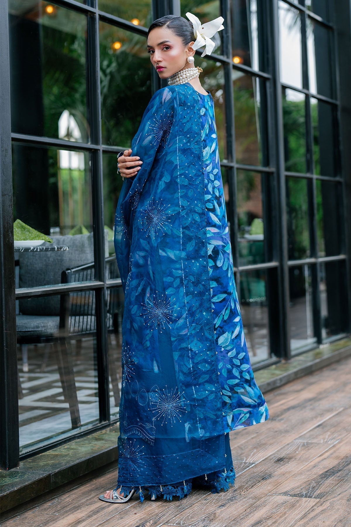 Nureh | Ballerina Formals | NU2-153 - Pakistani Designer Dress - by Nureh | Type: Luxury - 100% Original at Saira Sultan