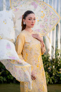 Aabyaan | Shezlin Chikankari Ramadan Edit 25 | NISA (AR-02) L Pale Yellow Lawn