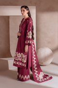 Iznik | Exclusive Winter | UE-362 L Berry Red Khaddar