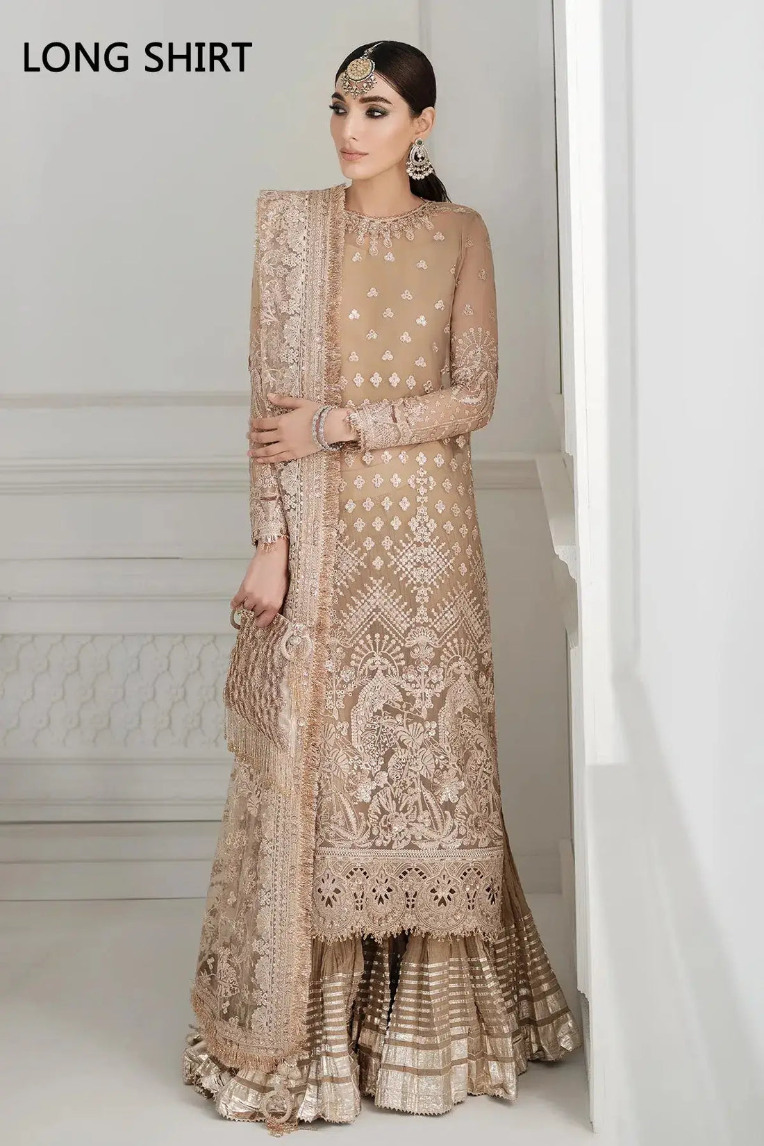 Baroque | Chantelle 23 | CH10-04 - Pakistani Designer Dress - by Baroque | Type: Bridal - 100% Original at Saira Sultan