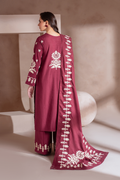 Iznik | Exclusive Winter | UE-362 S Berry Red Khaddar